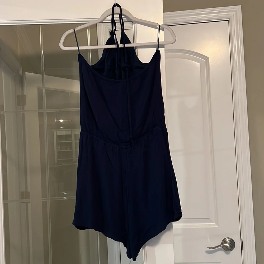 Blue Roxy Romper - Picture 2 of 2